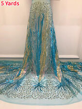 5 Yards Full Sequins African