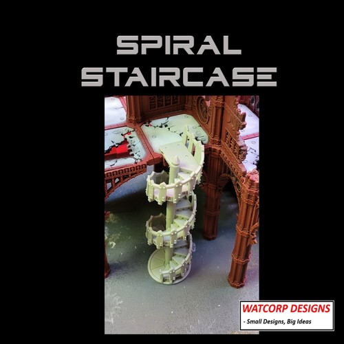 Wargames spiral staircase - spiral,