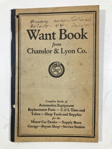 Vintage chanslor lyon co - vintage, &