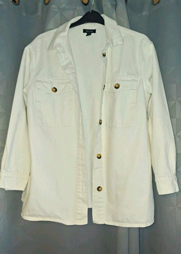 New look white - look, button