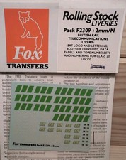 N Gauge Fox Transfers F2309