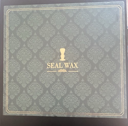 Wax seal stamp kit with - wax,
