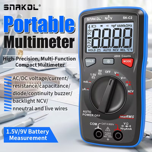 Snakol digital multimeter - snakol,