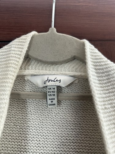 Joules size long white - size, 14