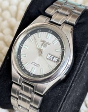 Seiko 5 Automatic 7S26-Japan Made Men’s Watch – Silver Sunburst Dial,21 Jewels