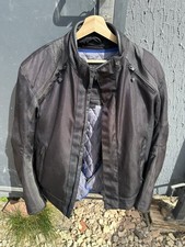 Black Triumph Motorcycle Textile Jacket Inc Thermal Lining