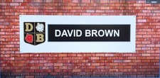 David Brown Tractors Banner