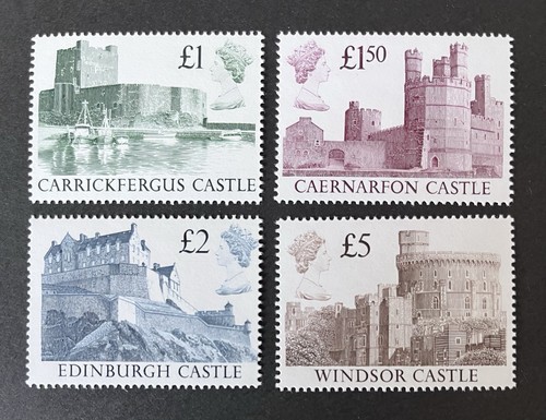 1988 mnh castle - high, value