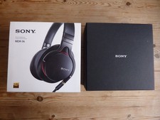 Sony MDR-1A Headphones Empty Box & Presentation Case