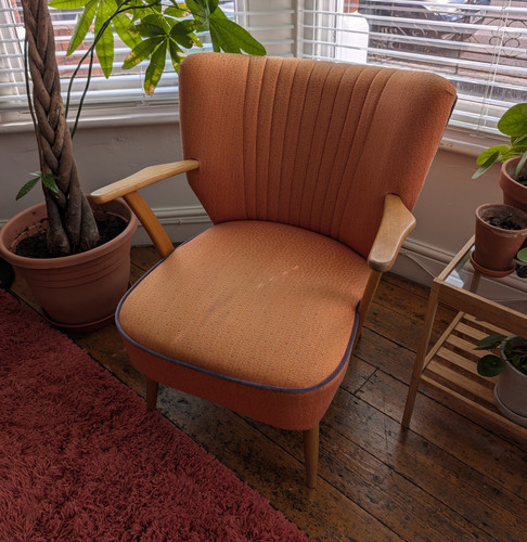 Upholstered mid century - upholstered,