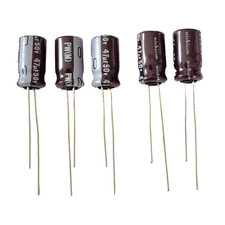 47uF 50V Capacitor Genuine Nichicon High Temperature 105 °C Low ESR  Pack of 5