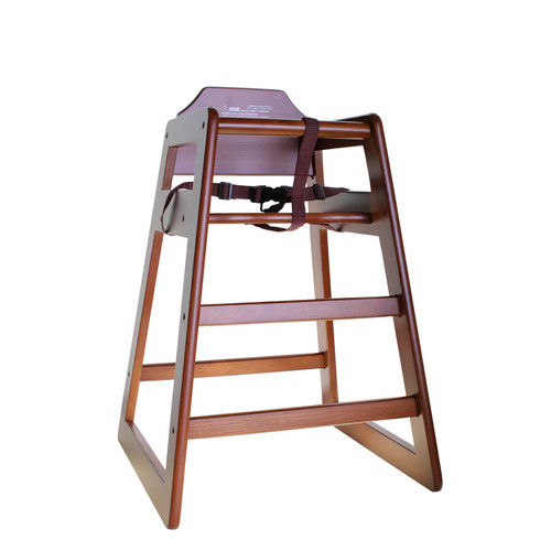 Safe baby highchair - safe, wooden