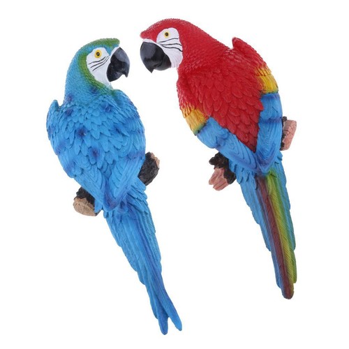 Pair large parrot bird - 1,