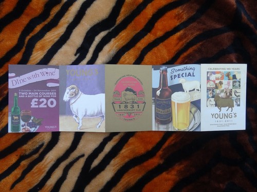 Young brewery postcards - brewery,