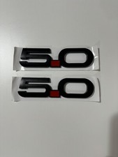 Pair Of 5.0 Matt Black Side