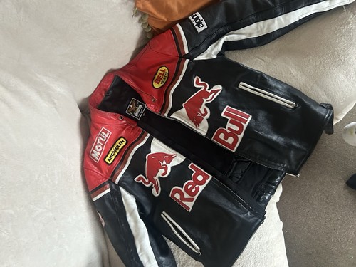 Red bull genuine leather - red,