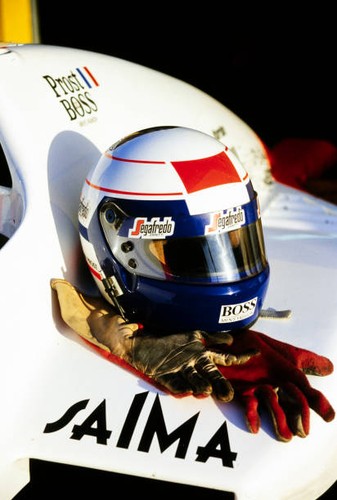 Alain prost helmet - prost�s,