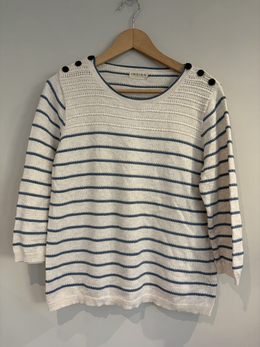 Indigo collection striped - collection, m&s