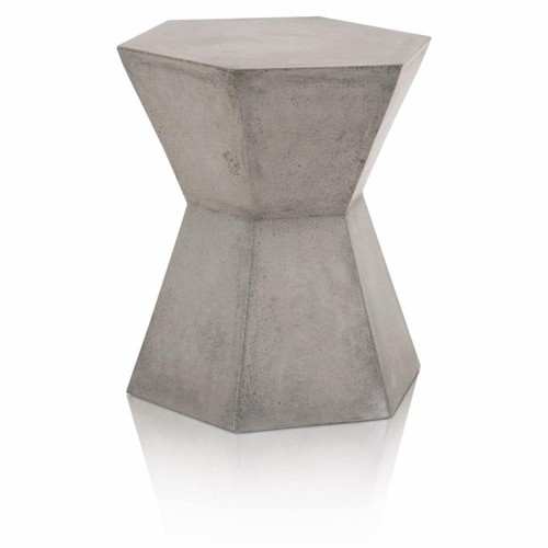 Maklaine hexagon accent table - hexagon,