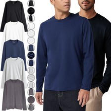 NEXT Mens Basic Cotton Long