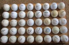 40 Golf Lake Balls Mix Models Practice Grade Driving Range Golf Balls