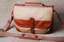 FOGG B Sharp - No.299 - Handmade Leather & Canvas Camera Satchel