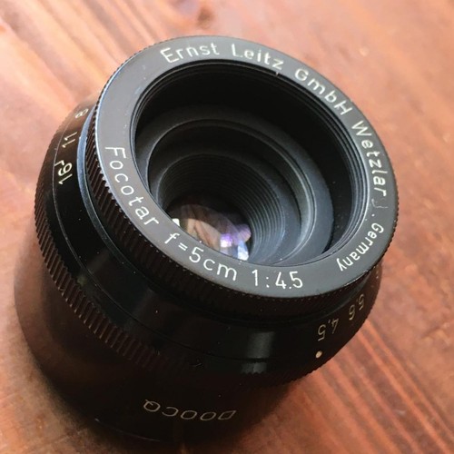 Leitz focotar 50mm leica - focotar, f4.5