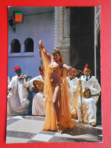 Modern postcard belly - modern, dancers