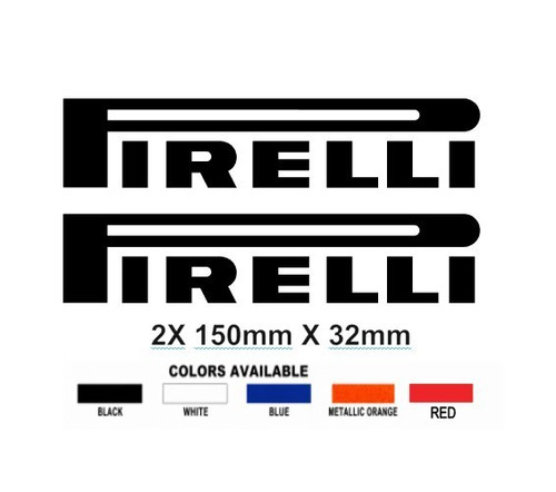 Pirelli sticker - 2x, –