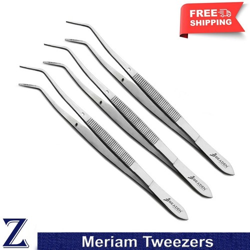 Dental meriam tweezers - meriam, set