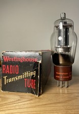 Westinghouse 807 Tetrode Valve Tube Tests Good Made in Canada