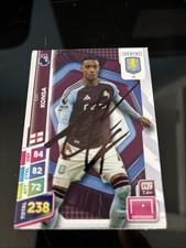 MATCH ATTAX 2025 EZRI KONSA ASTON VILLA SIGNED