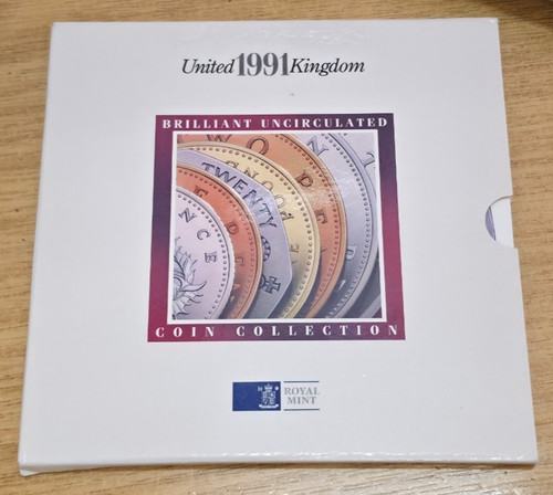 1991 royal mint brilliant - royal,