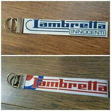 LAMBRETTA VESPA SCOOTER BOY MOD SKINHEAD ROUNDAL 2 STROKE SCOOT Keyring KeyFob