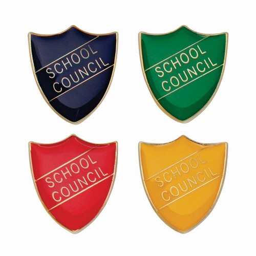 School badge enamel shield - badge,