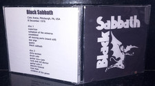 Black Sabbath - cd's.