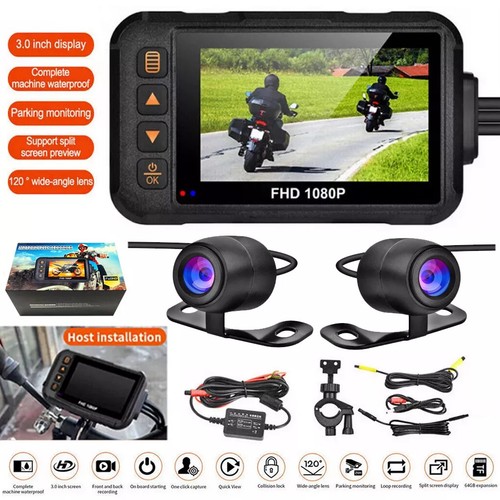 Motorcycle dash cam front - cam,
