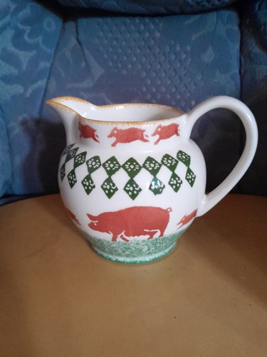 Moorland pottery burslem milk - pottery,