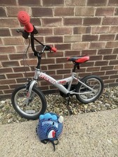 Children’s Pronto 16” Wheel Bike Mountain Off Road With Helmet