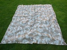BRITISH ARMY DESERT BASHA TARP SHEET SHELTER GROUND SHEET BASHER TENT DPM CAMO