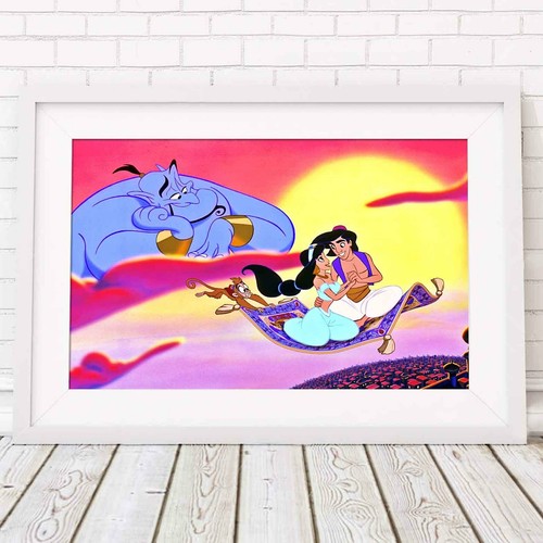Aladdin disney poster - -,