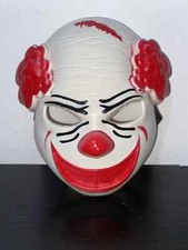 Creepy Clown Mask for Halloween Costume or Party - Fun and Spooky New No Tags