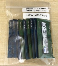 Job lot of DDR3L PC3L, 4GB Laptop RAM, Memory, Low Voltage, 50, 100, 200