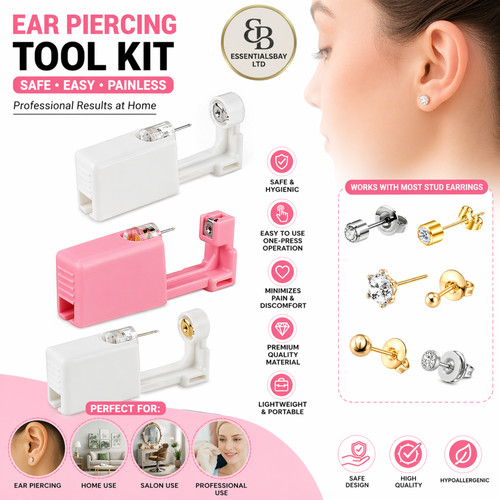 2pcs disposable ear piercing - 2pcs,