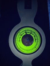 Antique Wood Wall Barometer UG