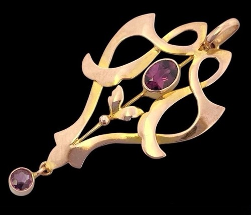Antique edwardian art nouveau - art,