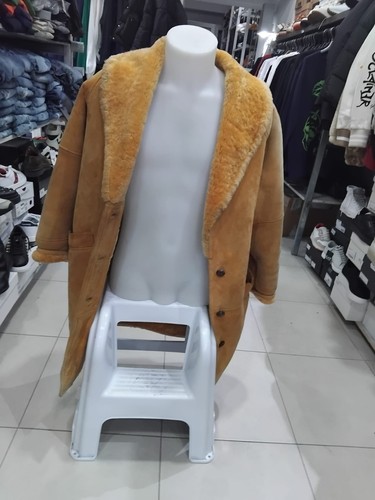 Men shearling coat - men's,