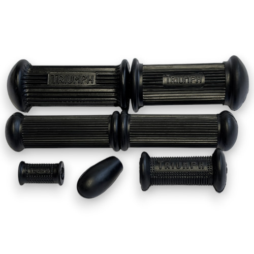 Triumph t160 footrest - t160, rubber