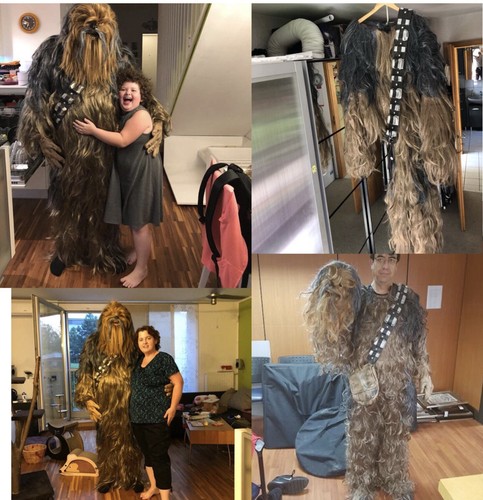Star wars chewbacca costume - star,