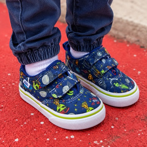 Vans toddler slip blue - toddler, 4
